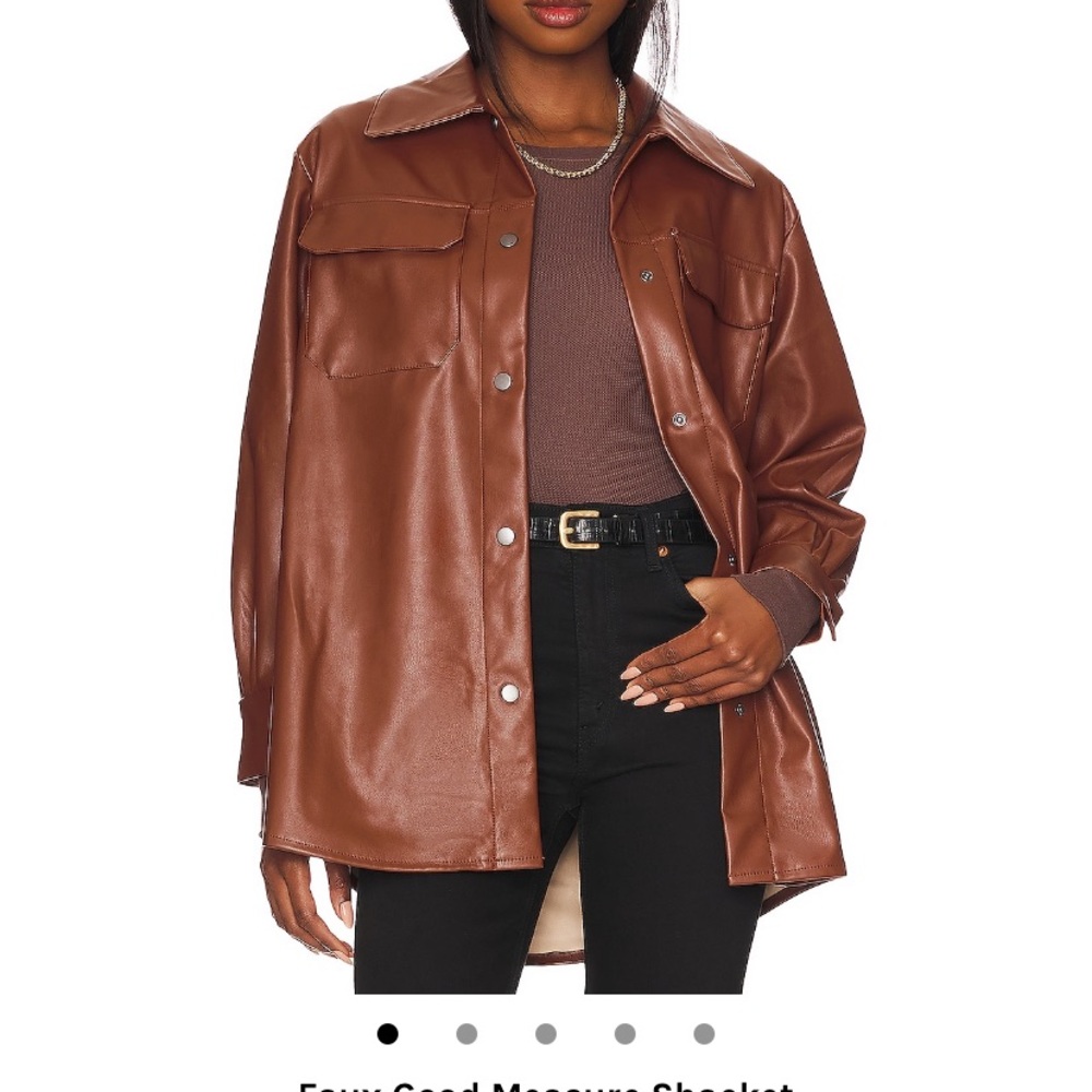 Faux Leather Jacket by Steve Madden